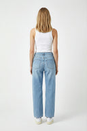 Fiona Balon Fit Med Blue Jean Pantolon-Med Blue