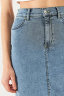 Kadın Freya Dirty Med Blue Regular Fit Jean Etek - Dirty Med Blue