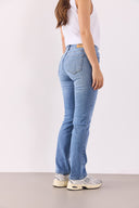 Kadın Gabriel Med Blue Straight Fit Jean Pantolon - Med Blue
