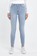 Kadın Gabriella Blue Grey Skinny Jean Pantolon - Blue Grey