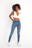 Kadın Gabriella Dirty Dark Blue Skinny Jean Pantolon Lyocell (Tencel™) - Dirty Dark Blue
