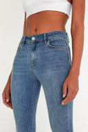 Kadın Gabriella Dirty Dark Blue Skinny Jean Pantolon Lyocell (Tencel™) - Dirty Dark Blue