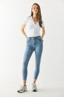 Kadın Gabriella Dirty Med Blue Skinny Jean Pantolon - Dirty Med Blue