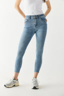 Kadın Gabriella Dirty Med Blue Skinny Jean Pantolon - Dirty Med Blue