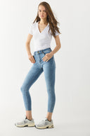 Kadın Gabriella Dirty Med Blue Skinny Jean Pantolon - Dirty Med Blue