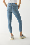 Kadın Gabriella Dirty Med Blue Skinny Jean Pantolon - Dirty Med Blue