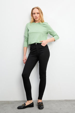Kadın Gabriella Powerstretch Skinny Pantolon - Siyah