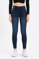 Kadın Gabriella Smoke Blue Skinny Jean Pantolon - Smoke Blue