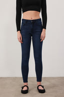 Kadın Gabriella Smoke Blue Skinny Jean Pantolon - Smoke Blue