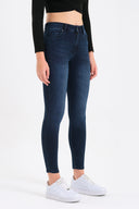Kadın Gabriella Smoke Blue Skinny Jean Pantolon - Smoke Blue