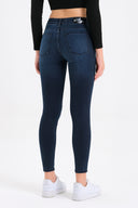 Kadın Gabriella Smoke Blue Skinny Jean Pantolon - Smoke Blue