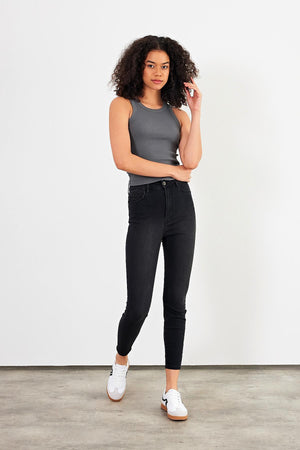 Kadın Holly Black Ekstra Yüksek Bel Skinny Jean Pantolon - Black