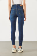 Kadın Holly Naturel Dark Yüksek Bel Skinny Jean Pantolon (TENCEL)™ - Naturel Dark