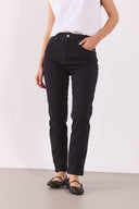 Kadın Jessica Black Mom Jean Pantolon - Black