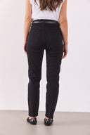 Kadın Jessica Black Mom Jean Pantolon - Black