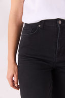 Kadın Jessica Black Mom Jean Pantolon - Black