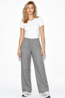 Kadın Beli Lastikli Pantolon(TENCEL)(TM) %100 Lyocell-Gri