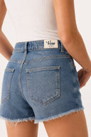 Kadın Elina Dark Blue Jean Şort - Dark Blue