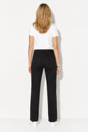 Kadın Gabriel Carbon Black Straight Fit Jean Pantolon-Carbon Black