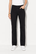 Kadın Gabriel Carbon Black Straight Fit Jean Pantolon-Carbon Black