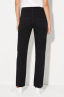 Kadın Gabriel Carbon Black Straight Fit Jean Pantolon-Carbon Black