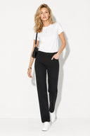 Kadın Gabriel Carbon Black Straight Fit Jean Pantolon-Carbon Black