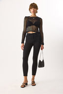 Kadın Gabriella Powerstretch Skinny Pantolon - Siyah