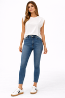 Kadın Holly Med Blue Ekstra Yüksek Bel Skinny Jean Pantolon - Med Blue