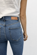 Kadın Holly Med Blue Ekstra Yüksek Bel Skinny Jean Pantolon - Med Blue