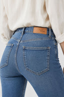 Kadın Holly Med Blue Ekstra Yüksek Bel Skinny Jean Pantolon - Med Blue