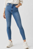 Kadın Holly Med Blue Ekstra Yüksek Bel Skinny Jean Pantolon - Med Blue