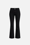 Kadın Jenny Black Flare Jean Pantolon - Black