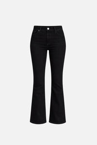 Kadın Jenny Black Flare Jean Pantolon - Black