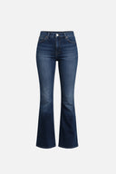 Kadın Jenny Blue Black Yüksek Bel Flare Jean Pantolon - Blue Black