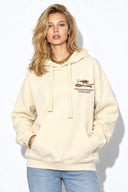 Kadın Jolie Baskılı Sweatshirt %100 Pamuk-Kemik