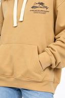 Kadın Jolie Baskılı Sweatshirt %100 Pamuk-Sarı