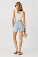 Kadın Jolie Bermuda Sky Blue Jean Şort - Sky Blue