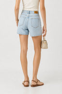 Kadın Jolie Bermuda Sky Blue Jean Şort - Sky Blue