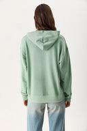 Kadın Kapüşonlu Basic Hoodie Sweatshirt %100 Pamuk - Ada Çayı