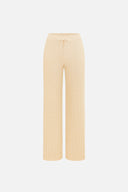 Kadın Lolita Triko Pantolon - Kemik