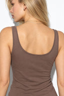 Kadın Marci Slim Fit Atlet-Vizon