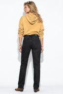 Kadın Maria Black Slim Mom Jean Pantolon-Black