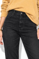 Kadın Maria Black Slim Mom Jean Pantolon-Black