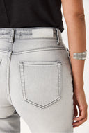 Kadın Maria Grey Slim Mom Jean Pantolon - Grey