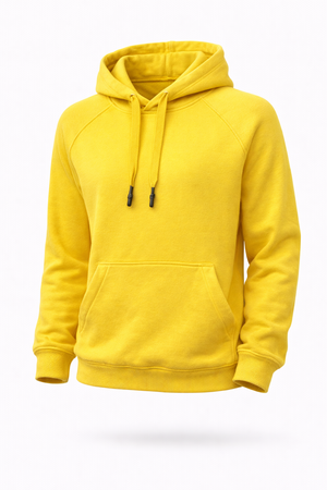 Kadın Maria Kapüşonlu Şardonlu Loose Fit Sweatshirt - Limon Küfü