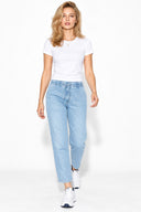 Kadın Marla Sky Blue Yüksek Bel Slouchy Jogger Pantolon-Sky Blue