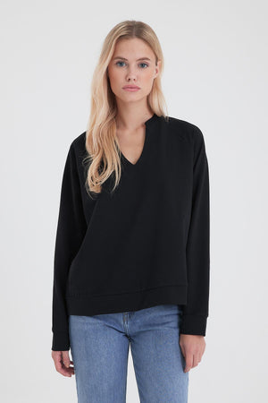 Kadın Marlin Siyah Sweatshirt
