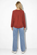 Kadın Marlin Sweatshirt-Bordo