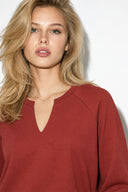 Kadın Marlin Sweatshirt-Bordo