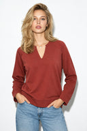 Kadın Marlin Sweatshirt-Bordo